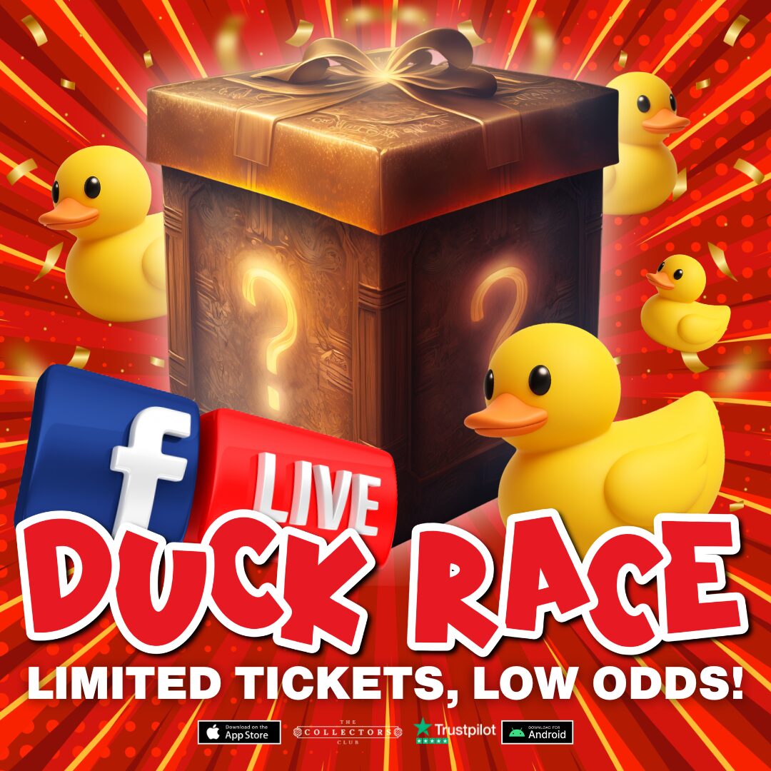 THE MYSTERY BOX DUCK RACE! WINNER RECEIVES £250 MYSTERY WHISKY BOX!