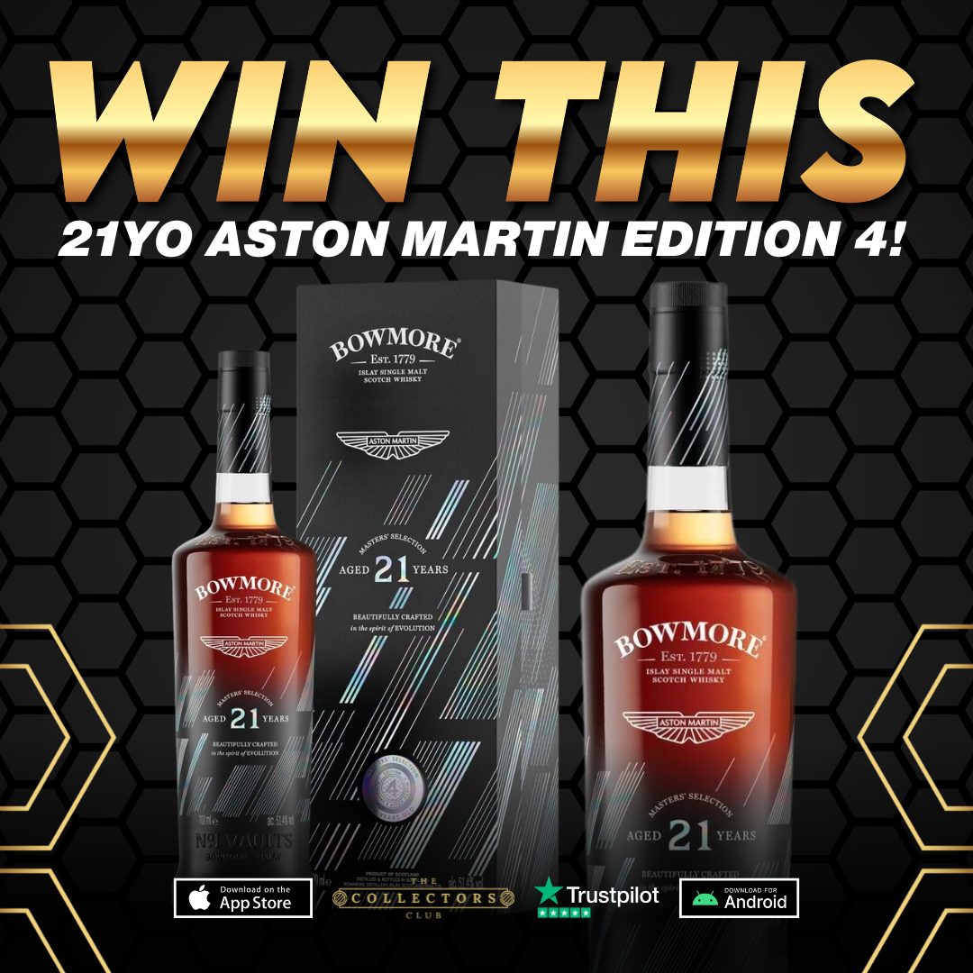 WIN THIS Bowmore – 21 Year Old Aston Martin Masters’ Selection #4